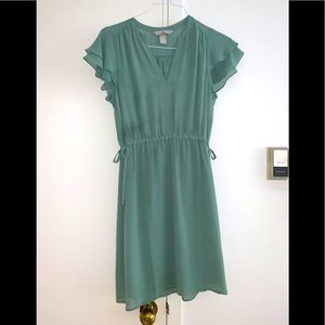 H&M seafoam green dress